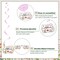 20Pcs Wildflower Hanging Swirl Decoration Vintage Floral Butterfly